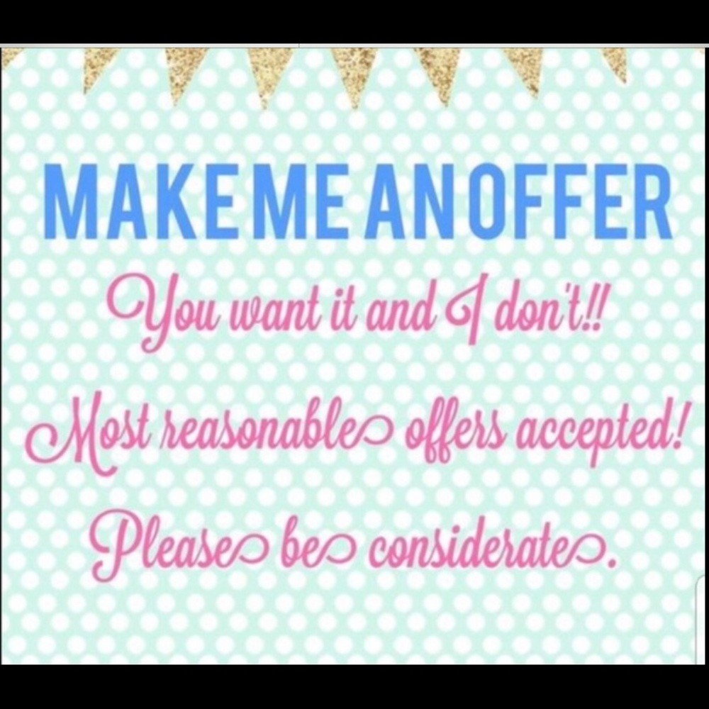 Will except reasonable offers